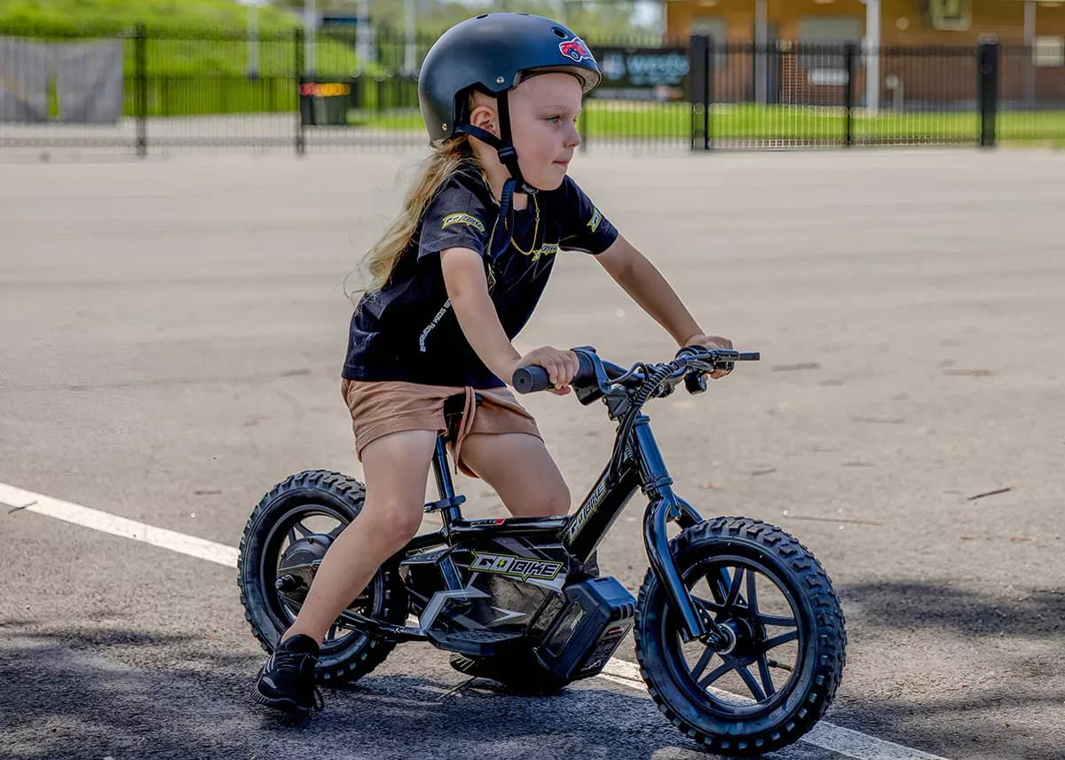 GoBike 12 Inch Ebike for Kids With Training wheels – Perfect First Ride for Ages 1–5 thumbnail 7
