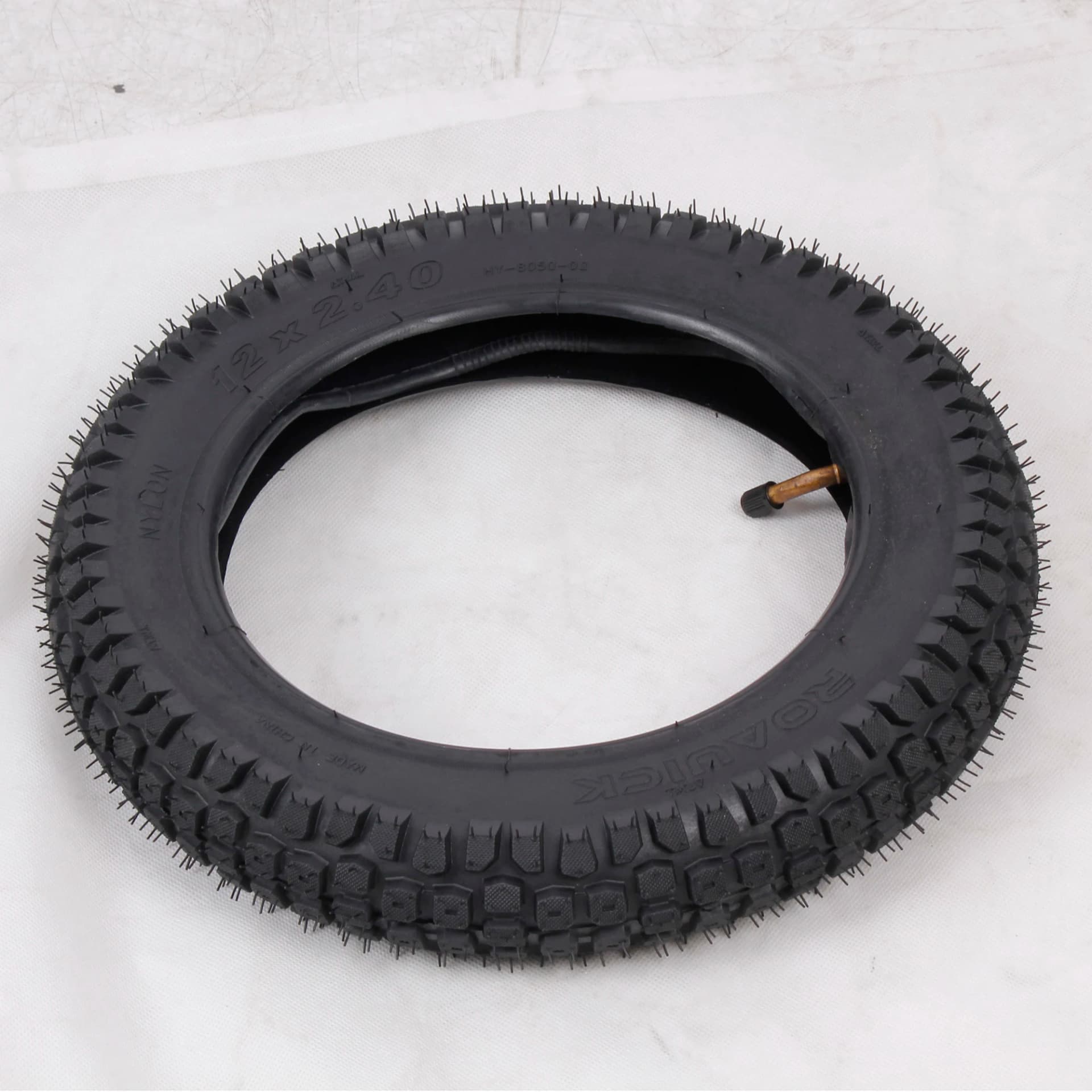 Premium 12-Inch Off-Road Replacement Tyre for GoBike Kids Electric Balance Bike | High-Grip & Durable thumbnail 1