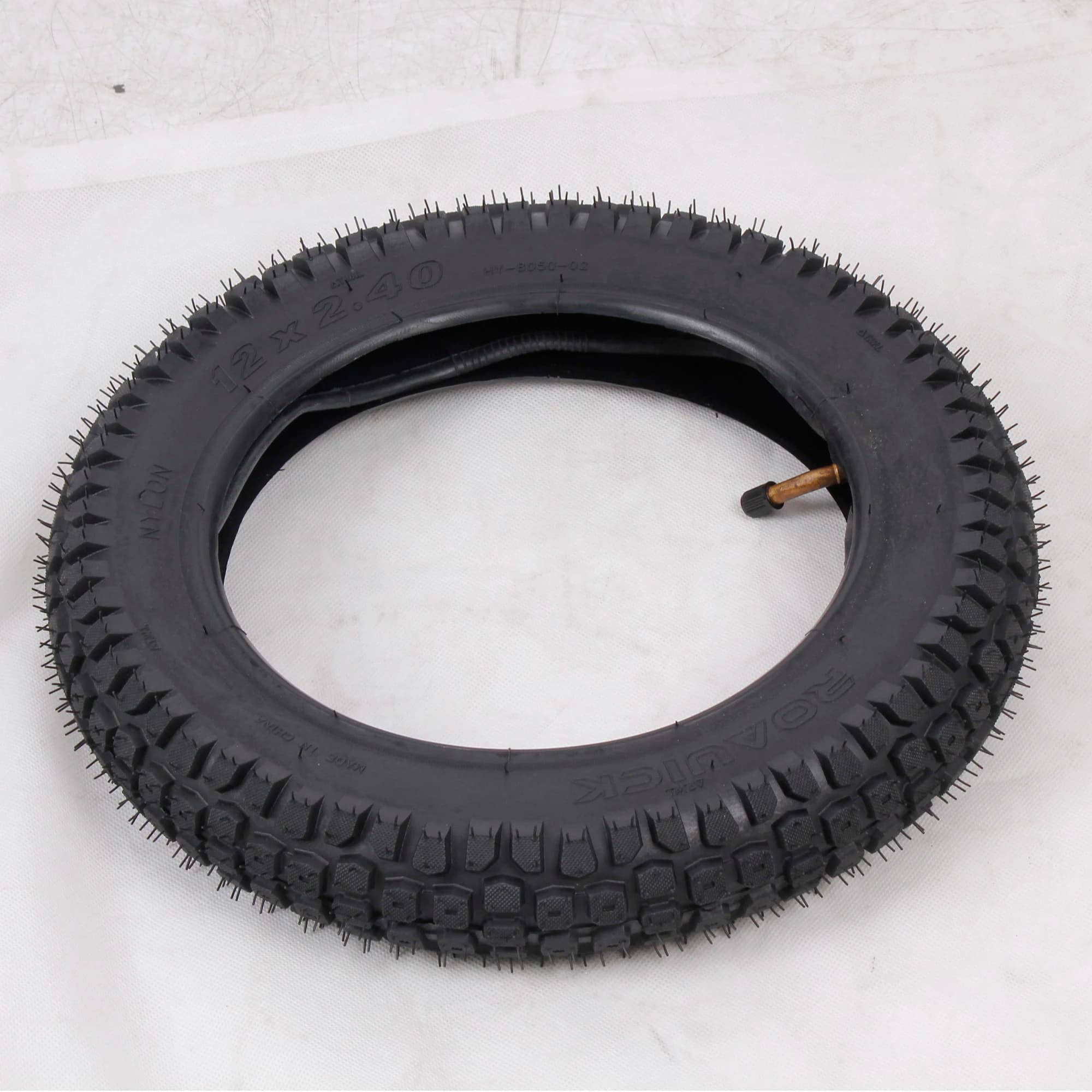 Premium 12-Inch Off-Road Replacement Tyre for GoBike Kids Electric Balance Bike | High-Grip & Durable