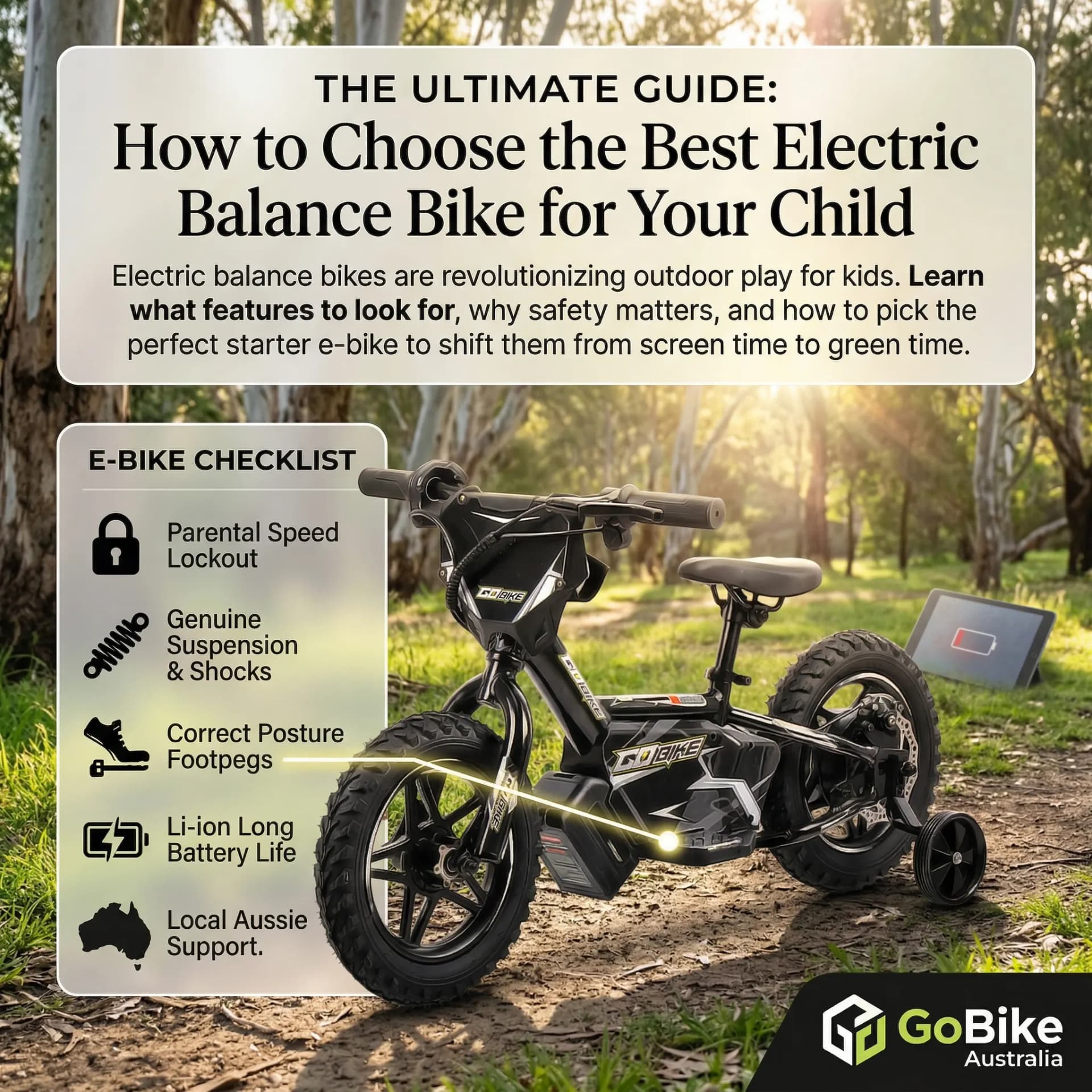 The Ultimate Guide: How to Choose the Best Electric Balance Bike for Your Child