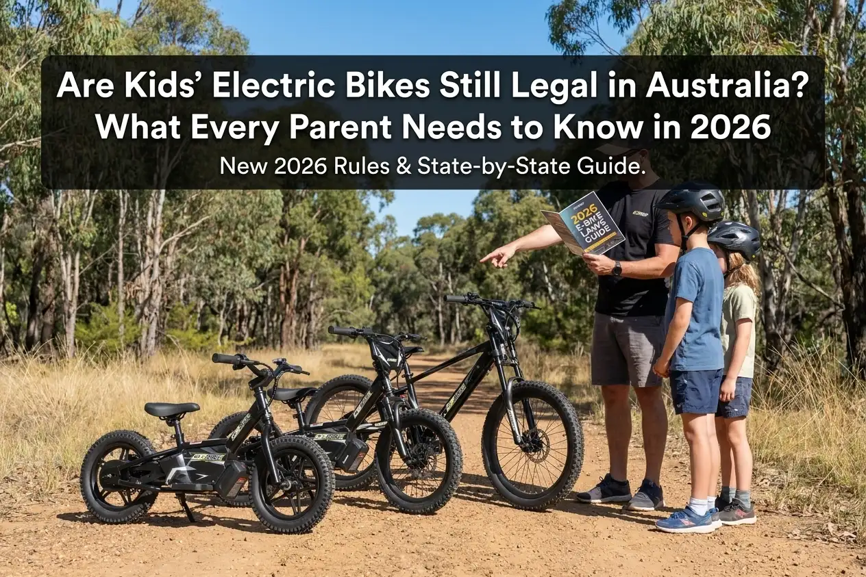 Are Kids' Electric Bikes Still Legal in Australia? What Every Parent Needs to Know in 2026 Are Kids' Electric Bikes Still Legal in Australia? What Every Parent Needs to Know in 2026