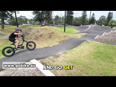 Play button for GoBike 20 Inch Electric Bike for Kids & Teens β Ages 9β16 video