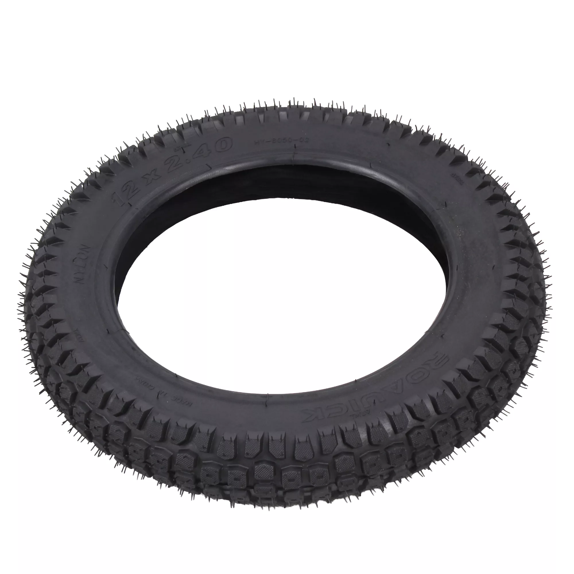 Premium 12-Inch Off-Road Replacement Tyre for GoBike Kids Electric Balance Bike | High-Grip & Durable