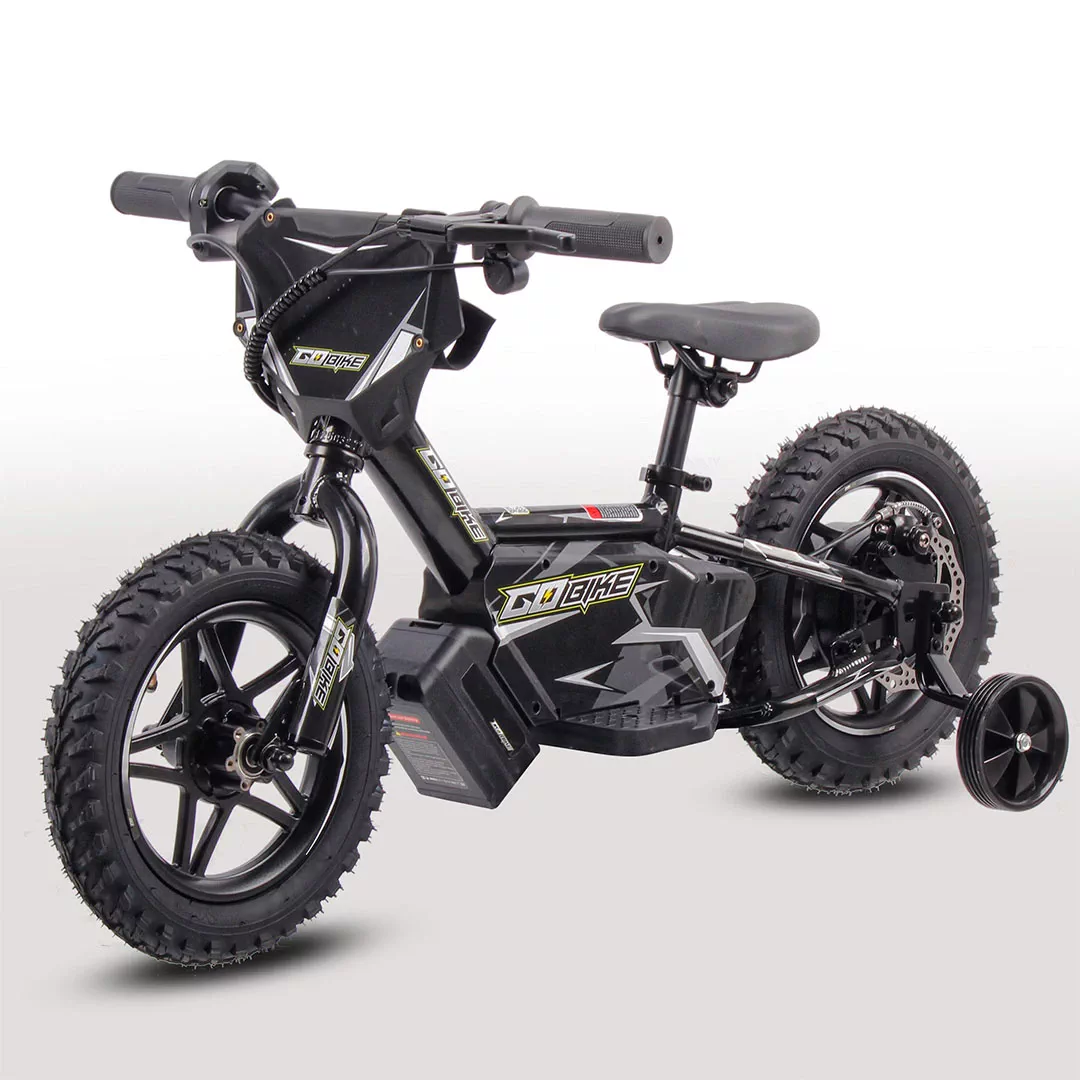 GoBike 12 Inch Ebike for Kids With Traning wheels – Perfect First Ride for Ages 2–5 thumbnail 1